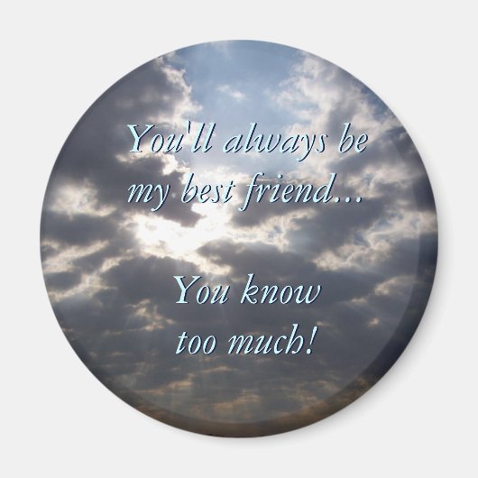 Beste vrienden Magnet (Voorkant)