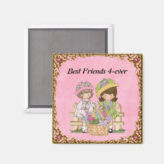 Beste vrienden Magnet (Voorkant / Achterkant)