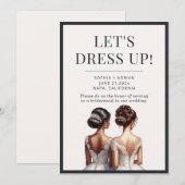 Beste Vrienden Maid of Honor bruidsmeisje voorstel Kaart (Voorkant / Achterkant)