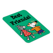 Beste vrienden Maisy en Dotty Hold Hands Magneet (Rechterzijde)
