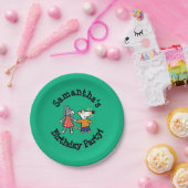 Beste vrienden Maisy en Dotty Hold Hands Papieren Bordje (Feest)