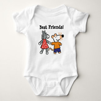 Beste vrienden Maisy en Dotty Hold Hands Romper