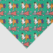 Beste vrienden Maisy en Dotty Hold Hands Tissuepapier (Detail)