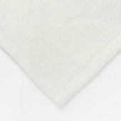 Beste vrienden, meisje en hond op strand fleece deken (Hoek)