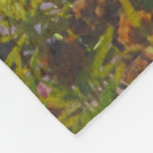 Beste vrienden  meisjes die in de tuin lopen fleece deken (Hoek)