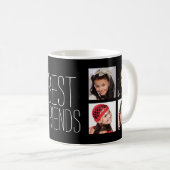 Beste vrienden met 8 foto's koffiemok (Voorkant rechts)