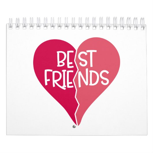 Beste vrienden met beste vrienden kalender (Hoes)