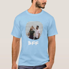 Beste vrienden met Forever BFF uploaden je vierkan T-shirt