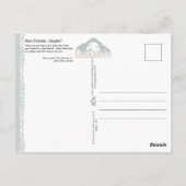 Beste vrienden, misschien? - briefkaart (Achterkant)