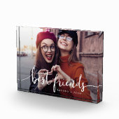 beste vrienden modern script keepomwille fotoblokken (Rechts)