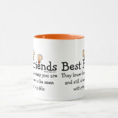 Beste vrienden mok (Midden)