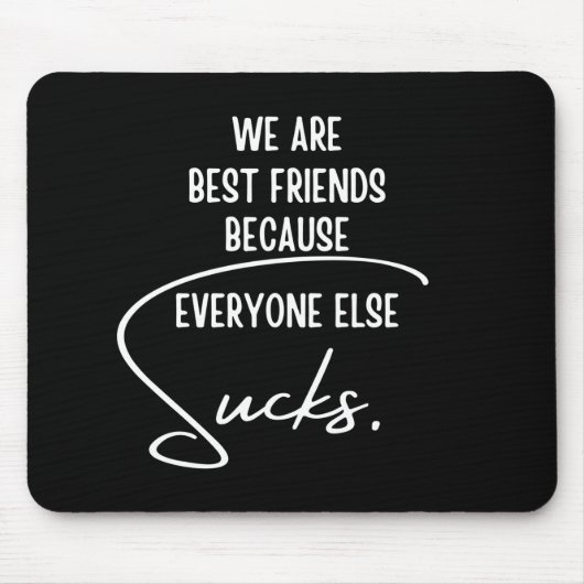 Beste vrienden muismat (Voorkant)