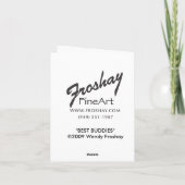 Beste Vrienden Notecard Kaart (Achterkant)