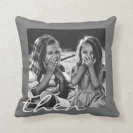 Beste vrienden nu en dan fotocadeau kussen