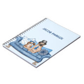 Beste vrienden op het Notitieboek van de bank (Linkerzijde)