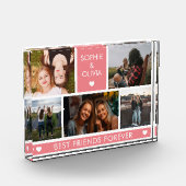 Beste vrienden op maat fotoblokken (Links)