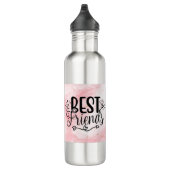 Beste vrienden op maat waterfles  (Rechts)