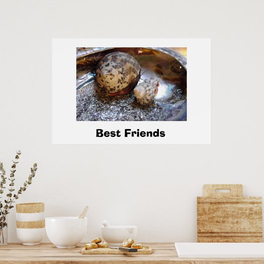 Beste vrienden poster (Keuken)