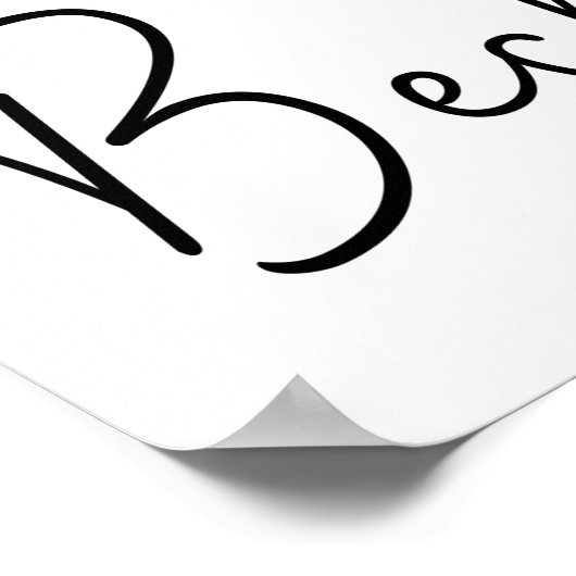 Beste vrienden poster (Hoek)