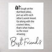 Beste vrienden poster (Voorkant)