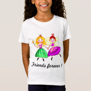  beste vrienden prinses fairies t-shirt