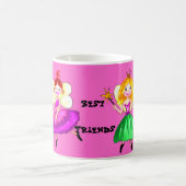  beste vrienden prinses fairy koffiemok (Center)