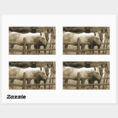 Beste vrienden rechthoekige sticker (Vel)