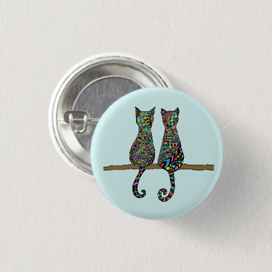 Beste vrienden ronde button 3,2 cm (Voorkant /achterkant)