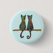 Beste vrienden ronde button 3,2 cm (Voorkant)
