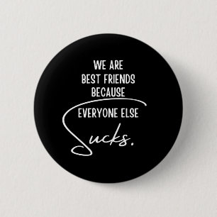 Beste Vrienden Ronde Button 5,7 Cm