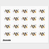 Beste vrienden! ronde sticker (Vel)