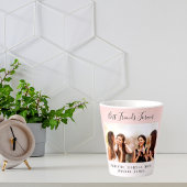 Beste vrienden roos gouden blush foto latte mok