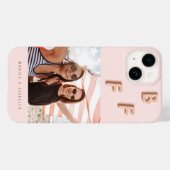 Beste vrienden roos gouden foto besties bff namen Case-Mate iPhone case (Achterkant (horizontaal))