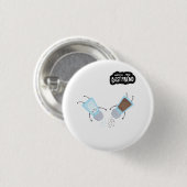Beste Vrienden Schattige Zout en Peper Ronde Button 3,2 Cm (Voorkant /achterkant)