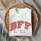 Beste Vrienden Shirt, Aangepaste BFF Valentijn's D T-shirt