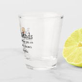 Beste vrienden shot glas (Rechts)