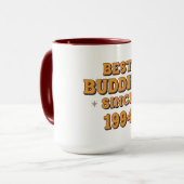 Beste vrienden sinds 1994-ontwerp mok (Voorkant links)