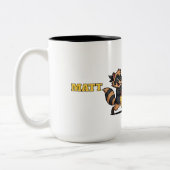 Beste vrienden sinds 1996 Design Tweekleurige Koffiemok (Links)