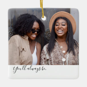 Beste vrienden - Sisters op maat Keramisch Ornament