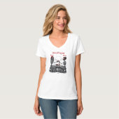 Beste Vrienden Skelet Koppel T-shirt (Voorkant volledig)
