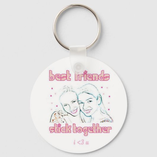 Beste vrienden Sleutelhanger (Voorkant)