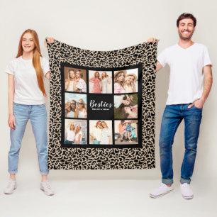Beste Vrienden Stijlvolle BFF Vriendschapsfoto Fleece Deken