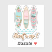 Beste vrienden Surfen Sticker (Vel)