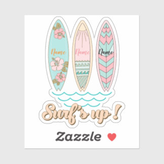 Beste vrienden Surfen Sticker