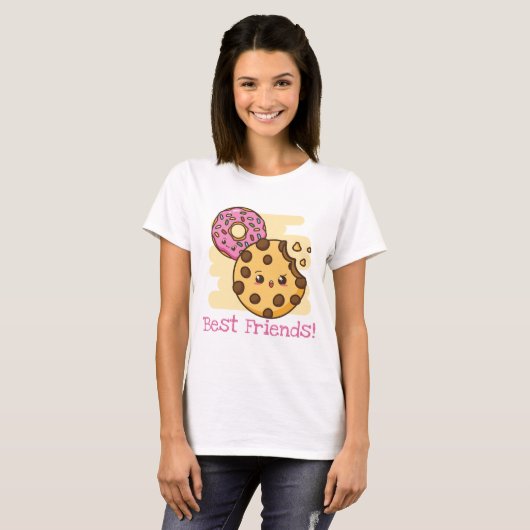 Beste vrienden t-shirt (Voorkant volledig)