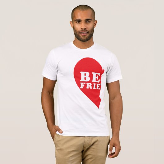 Beste vrienden t-shirt (Voorkant volledig)