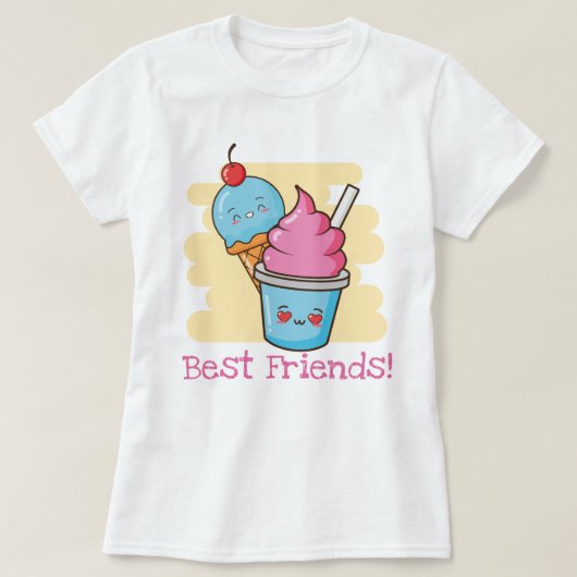 Beste vrienden t-shirt (Design voorkant)