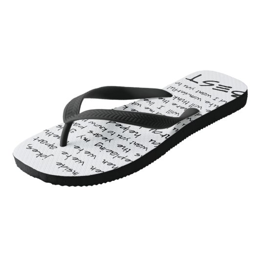 Beste vrienden teenslippers (Schuin)