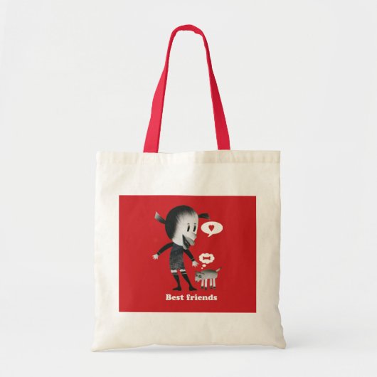 Beste vrienden tote bag (Voorkant)