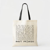 Beste vrienden tote bag (Voorkant)